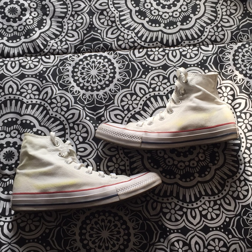 White Converse